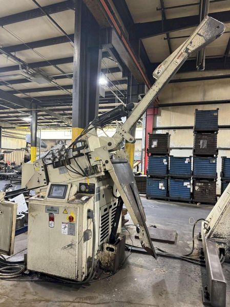24,000 lbs. x 32" Width Minster Coil Reel and Minster Powered Straightener,  Model#MRH20-38S & M