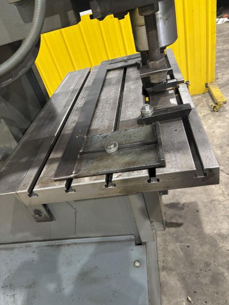 95 TON IRON CRAFTER MODEL 95-95 HMW HYDRAULIC IRON WORKER: STOCK #23333