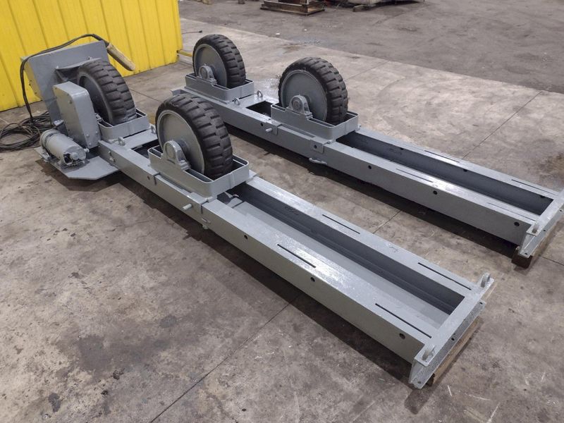 15 TON TURNCO POWERED TANK TURNING ROLLS: STOCK #11252