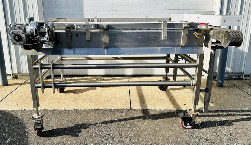 Burford Corp Model: SO72846  |   S.S. Bi-Directional Accumulation Table w/ 2-Motors