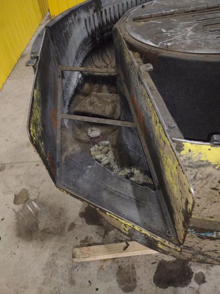 12 FT3 ROTOFINISH MODEL #ST-12MSLT VIBRATORY BOWL FINISHER STOCK: #20855
