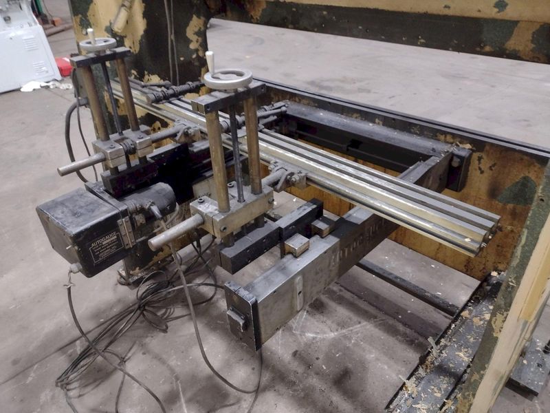 45 TON X 6' CHICAGO D&K MODEL #56-A MECHANICAL PRESS BRAKE WITH CNC BACK GAUGE: STOCK #19652