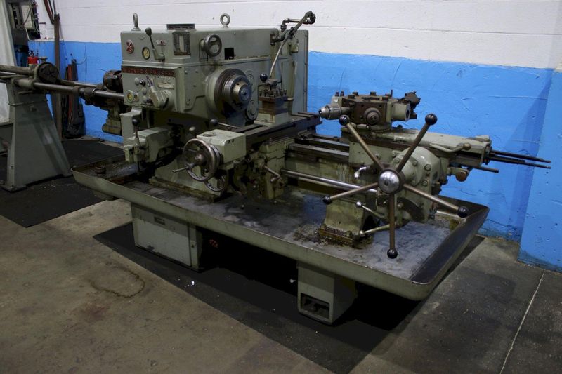 WARNER & SWASEY #M2440 SQUARE HEAD RAM TURRET LATHE: STOCK #76178