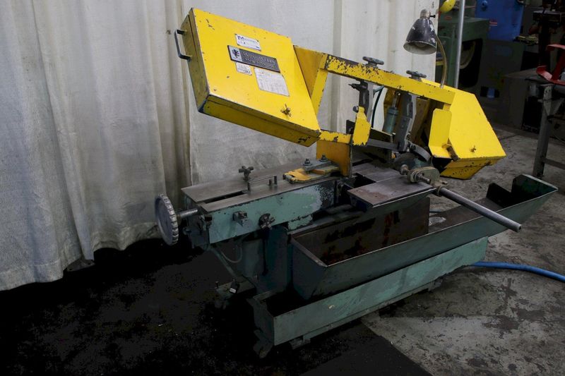 9" X 16" W F WELLS HORIZONTAL BAND SAW: STOCK #75562