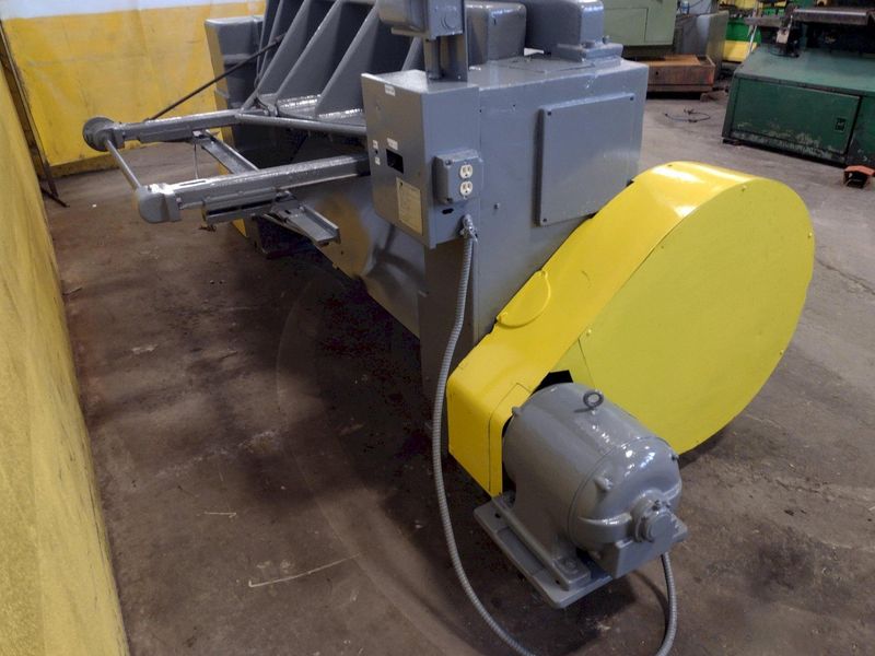 72" X 3/16" WYSONG MODEL #772 POWER SQUARING SHEAR: STOCK #16928