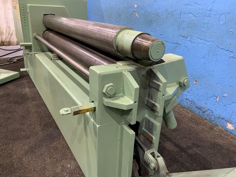 5' X 1/4" MONTGOMERY MODEL #6018H HYDRAULIC PLATE BENDING ROLLS:  STOCK #80370