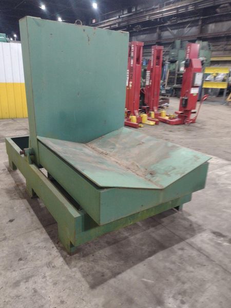 60" X 60" HYDRAULIC COIL FLIPPER / UPENDER: STOCK #23640