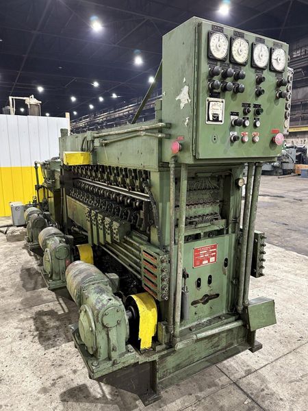 72" x .060" X 19 ROLL VOSS MODEL 84/1.156-19/13 CORRECTIVE COIL LEVELER: STOCK #22095