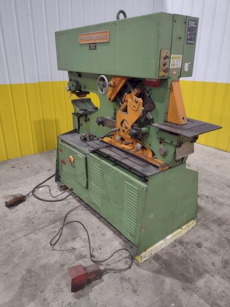 66 TON PEDDINGHAUS MODEL #66/110 PEDDIMASTER HYDRAULIC IRONWORKER: STOCK #22239