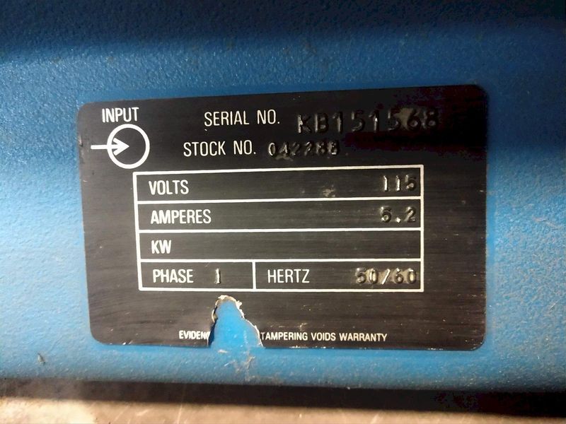 6 AXIS MOTOMAN MODEL SK16-6 ROBOT WELDING CELL WITH MILLER AUTO DELTAWELD 452 WELDER: STOCK #138