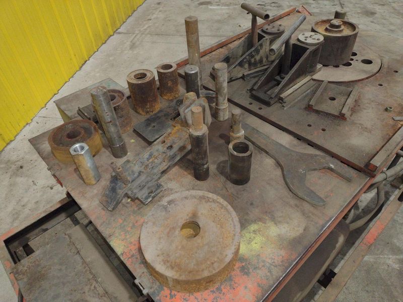 #11 IRON MASTER HYDRAULIC ROTARY REBAR BENDER & BAR SHEAR: STOCK #22436