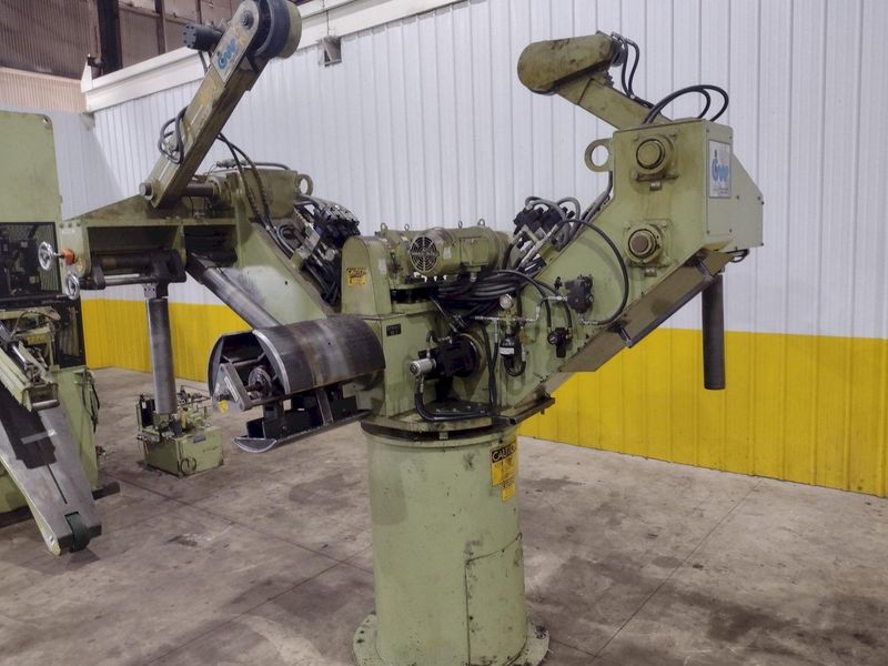 18” X .175”  CWP MODEL #SFAC4-20 SPACE-SAVER AUTOMATIC DOUBLE END SERVO COIL FEED LINE: STOCK #2