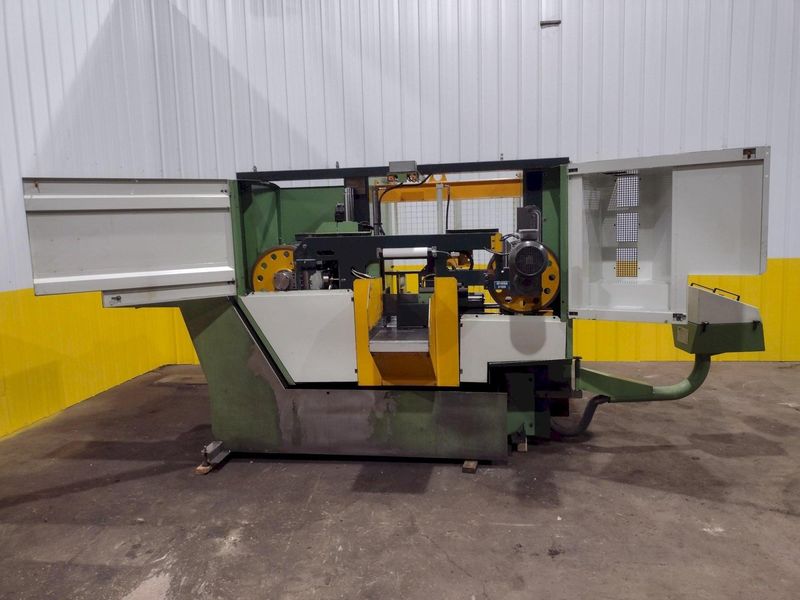 13.4" X 13.4" MISSLER MODEL #DEB-340-CE AUTOMATIC HORIZONTAL BANDSAW, NEW 2000: STOCK #19627