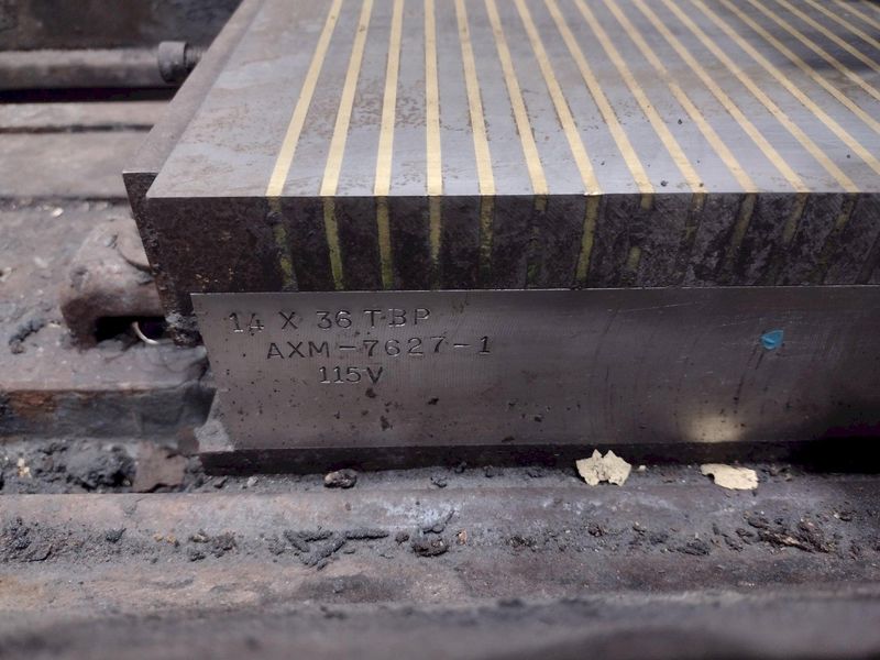 12" x 36" GARDNER MODEL #1236 HYDRAULIC HORIZONTAL SURFACE GRINDER: STOCK #19300