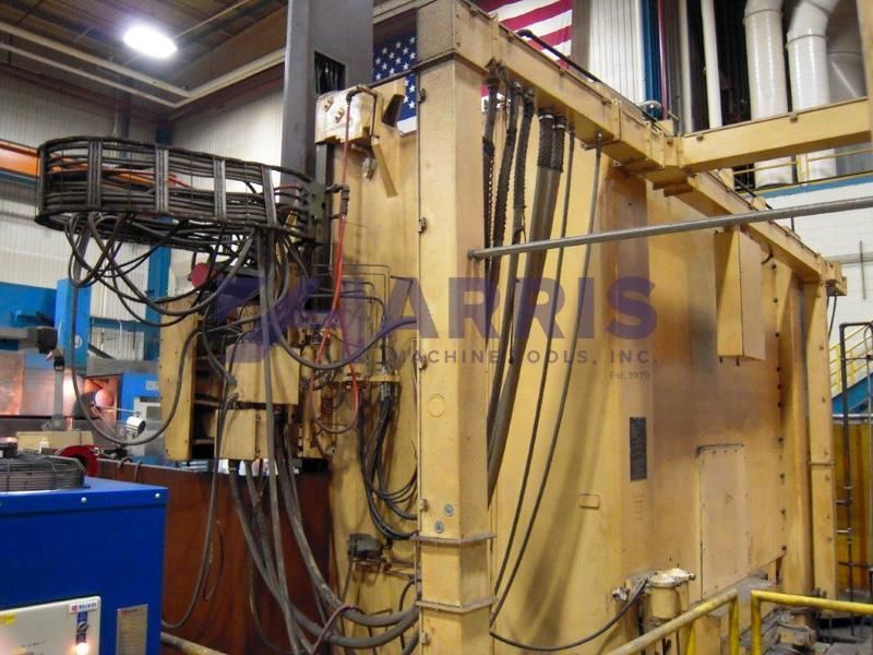 124" Bullard Dyn-au-tape 2 Axis CNC Vertical Boring Mill with Fanuc 15TT Control
