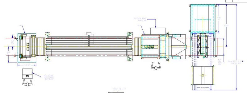 42" X .189" X 30,000 LBS COE COIL SERVO FEED LINE: STOCK #18587