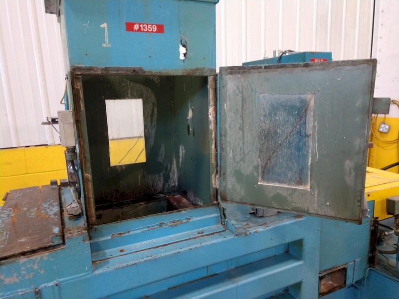 15" X 15" X 15 HP MAREN MODEL #111-297 HYDRAULIC HORIZONTAL AUTOMATIC CONTINUOUS BALER: STOCK #1