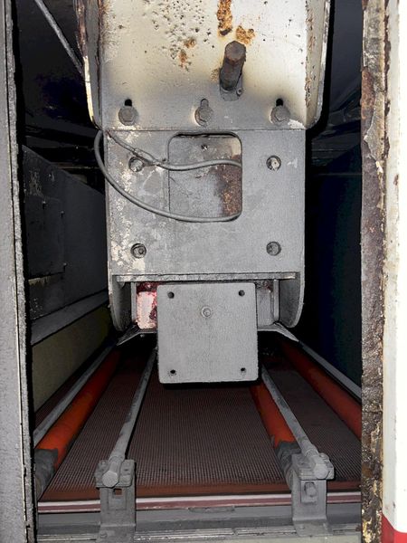 63" MIDWEST AUTOMATION MODEL #N3-6375 3 HEAD WET TYPE BELT DEBURRING GRINDER MACHINE: STOCK 1822