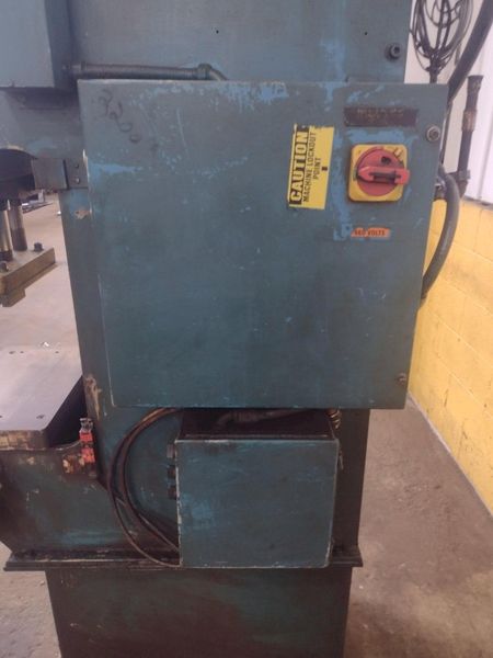 10 TON GREENERD MODEL #HPB-10 HYDRAULIC C-FRAME PRESS, 8" STROKE: STOCK #16266