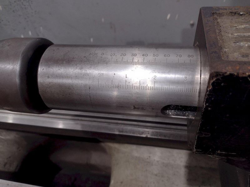 17" x 108" CLAUSING COLCHESTER MODEL #17 ENGINE LATHE, 3.25" HOLE: STOCK #22567
