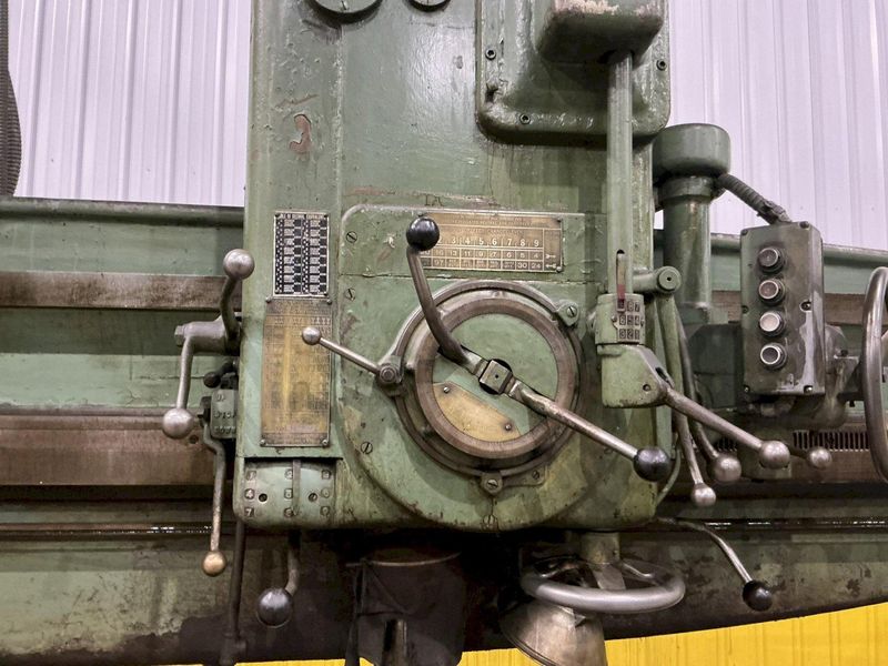 8' X 19" CINCINNATI BICKFORD MODEL #6E RADIAL DRILL: STOCK #18554