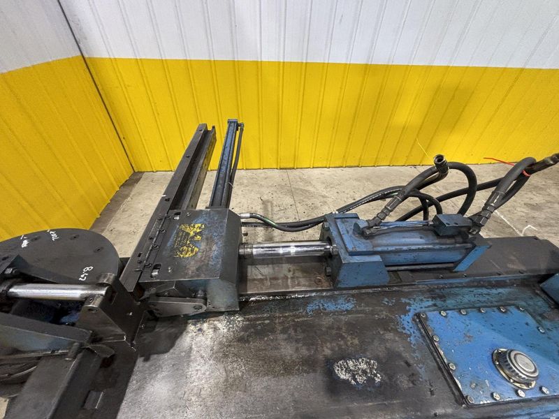 2" WALLACE MODEL #1002 PROGRAMMABLE HYDRAULIC PIPE & TUBE BENDER: STOCK #23183
