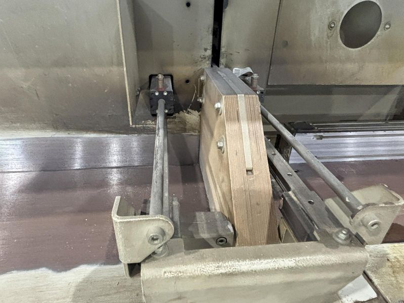 4" HIGH X 12" WIDE DIMTER OPTICUT MODEL #S50 CROSS-CUT AUTOMATIC WOOD SAW, NEW 2003: STOCK #2292