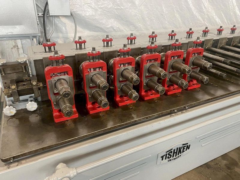 16 STAND X 1-3/4" TISHKEN ROLLFORMER: STOCK #74191
