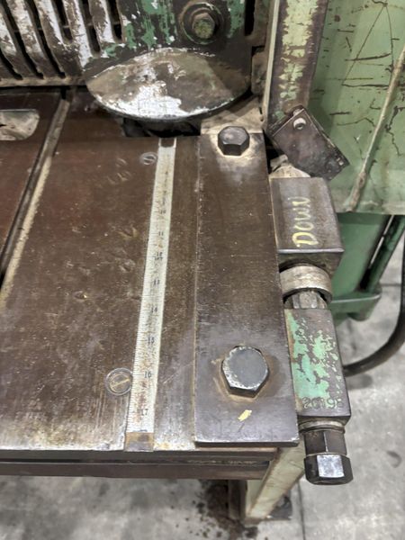 10' x 1/4" CINCINNATI MODEL #2H10 HYDRAULIC POWER SHEAR: STOCK #22535