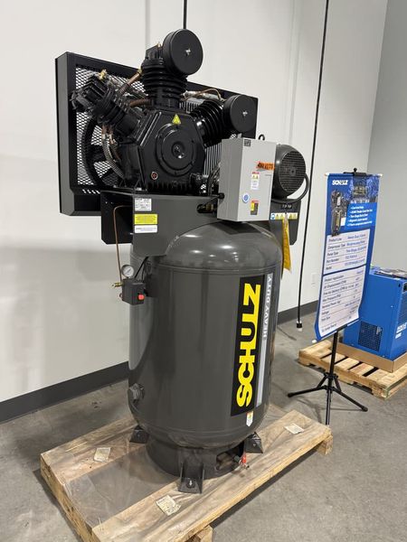 Schulz 15120VW60X-3 15 HP Piston Air Compressor (New)