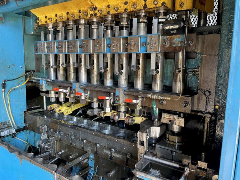10 STATION WATERBURY FARREL MODEL #2010-HT ICOP TRANSFER PRESS: STOCK #15002
