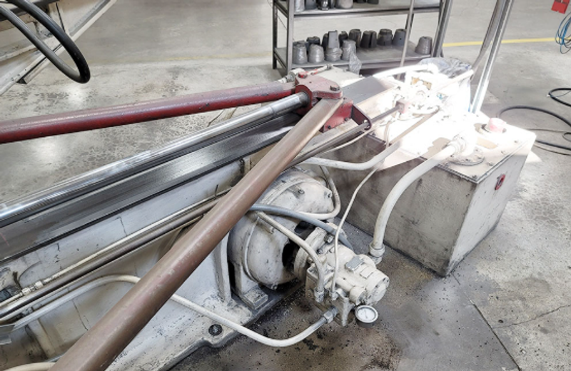Hufford A-10 Stretch Wrap Forming Machine 17.5 Tons x 65″