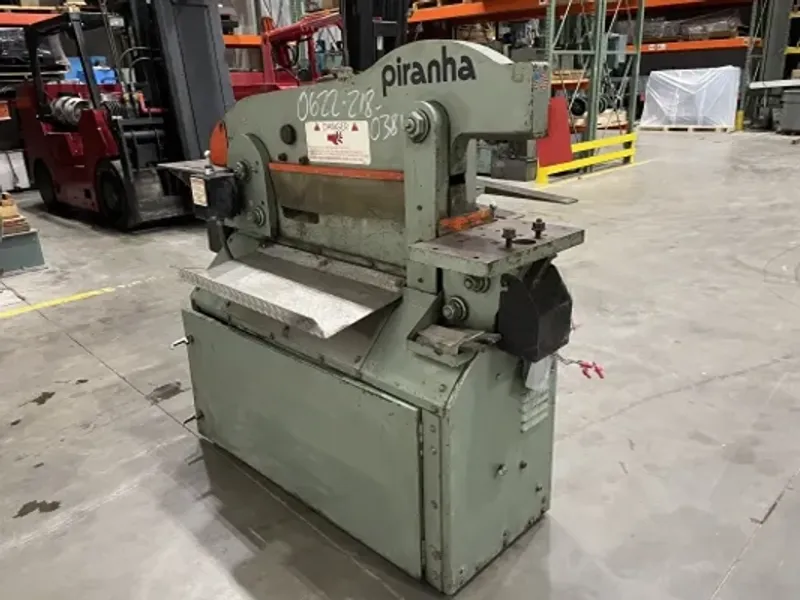 Piranha Model P-50 Ironworker