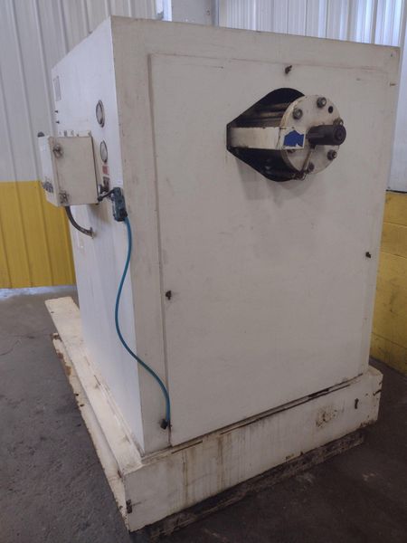 10,000 LB 5 TON X 42" AMERICAN STEEL LINE MODEL #1000 PULL OFF  COIL REEL / UNCOILER: STOCK #152