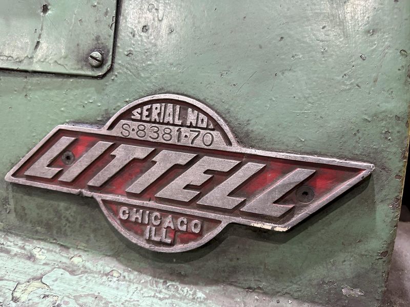 6000 LBS X 24" WIDE LITTELL PULL OFF COIL REEL MODEL #60-24: STOCK #19803