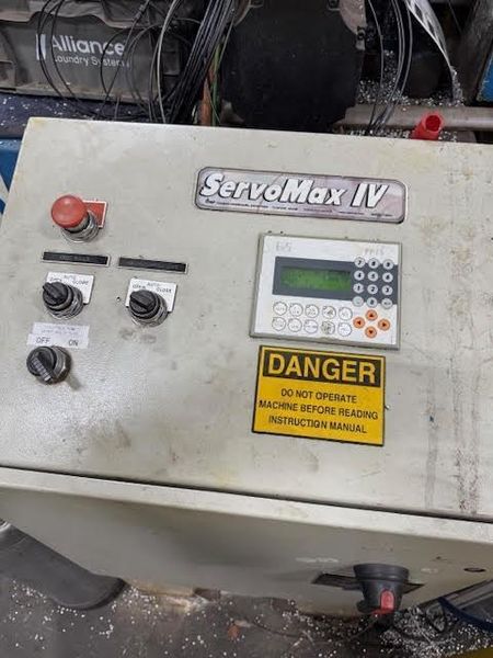 20000 LB X 36" X .100" CWP SERVO FEEDLINE
