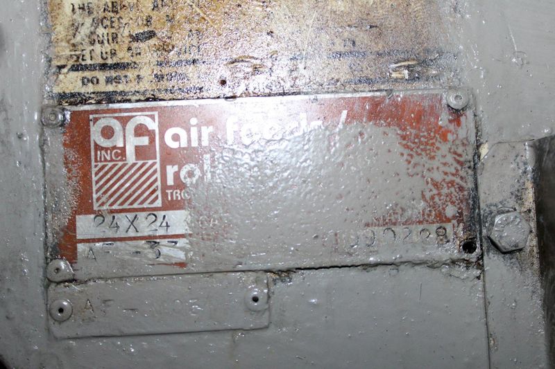 24" X 24" X .090" AIR FEEDS INC FEEDER STRAIGHTENER