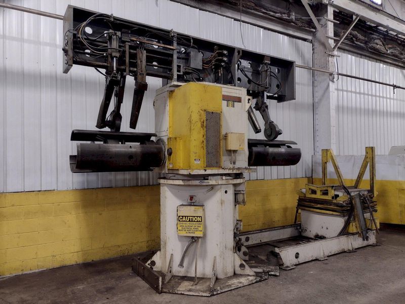 15,000 LB X 36" X 1/4" PERFECTO COIL REEL, CAR & STRAIGHTENER: STOCK #18400