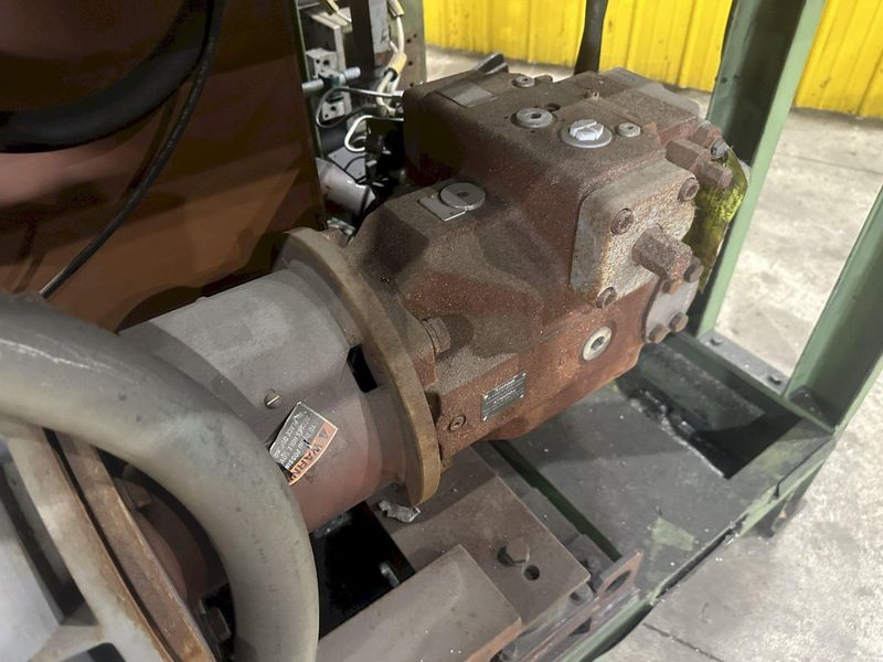 HERTWICH ENGINEERING MODEL #HE-300-30/A SWARF PUCK BRIQUETTER PRESS MACHINE: STOCK #23345