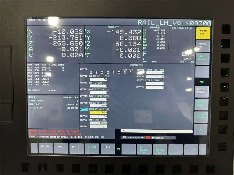 Modig HHV Hybrid 5-Axis CNC Horizontal Machining Center (2021)