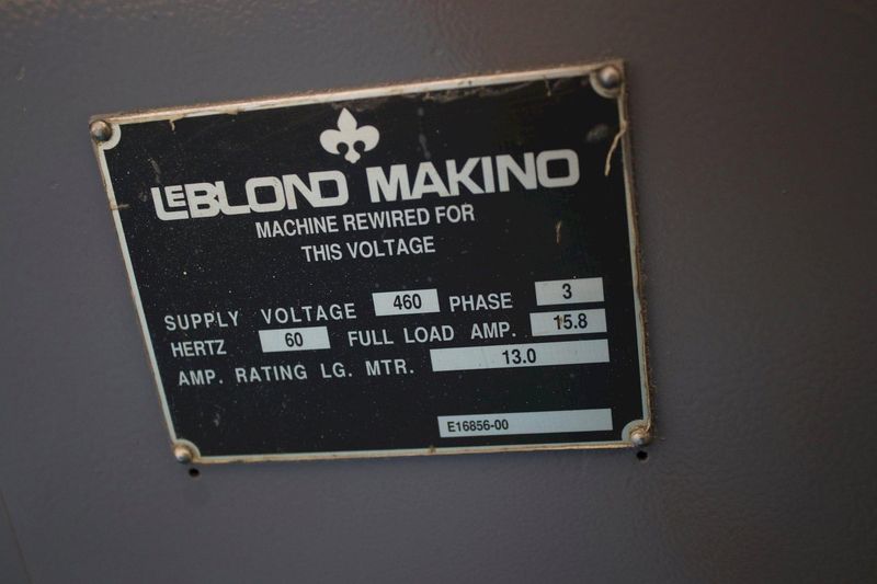 19" X 80 LEBLOND MAKINO ENGINE LATHE:  STOCK #74706