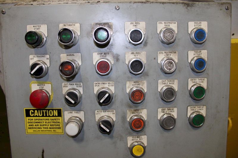 8000 LB X 24" X .125" DALLAS / COE SERVO FEED LINE