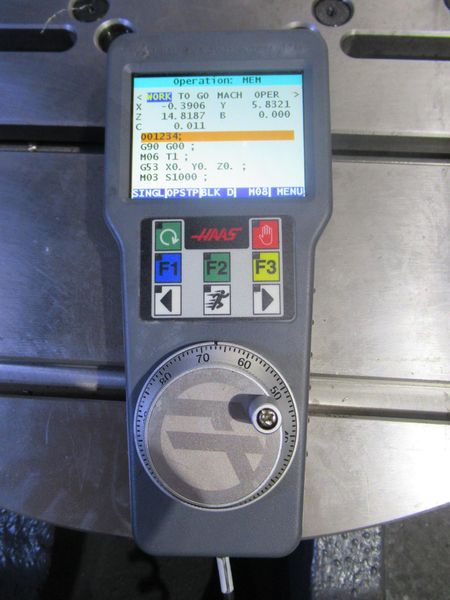 Haas UMC-1000SS CNC 5-Axis Vertical Machining Center, 40"x25"x25", 12K RPM, Chip Con, 30 ATC, Probing, TS Coolant, Air-Vise