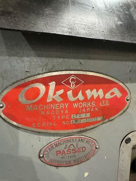 36" x 240" Okuma LTDA Heavy Duty Engine Lathe