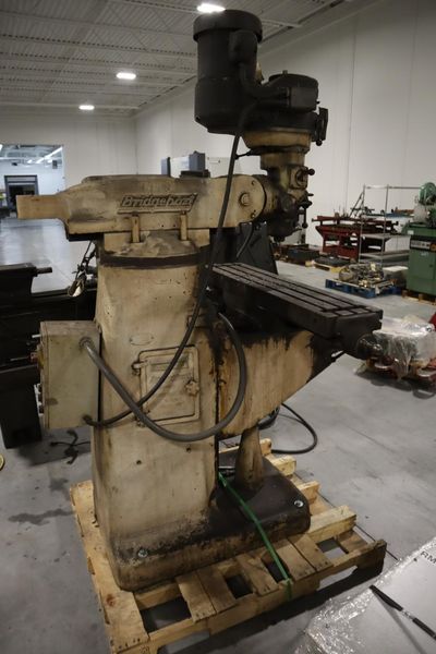 Bridgeport Series I Vertical Knee Mill, Variable Speed, 9"x42" Table, 2 HP- Auction Item