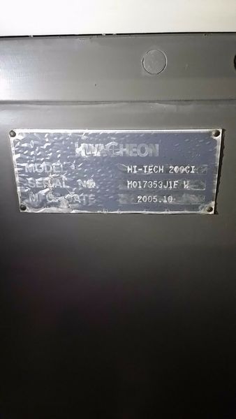 Specifications:  NC Controller: Fanuc Oi-TB Spindle Motor: 11 HP Max Spindle Speed: 3,500 RPM Taper: MT#4  Chucksize: 10" Turning Diameter: 13.79"  Machining Length: 24.80" Number of tool station: 10 Rapid Speed (X / Z) mm/min: 30/30 Max. Stroke  (X