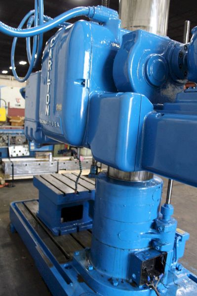 5' X 15" CARLTON RADIAL DRILL: STOCK #72206