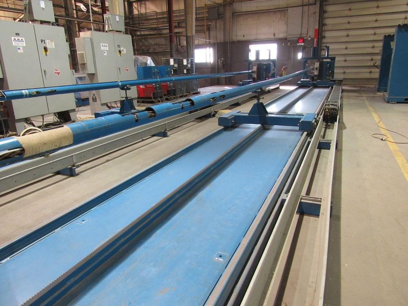 USED, 42' TRIPULSE DUAL HOT WIRE GTAW PIPE CLADDING SYSTEM