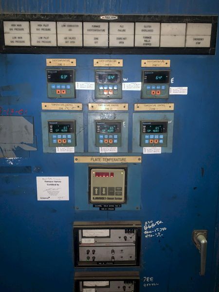 144" FLINN & DREFFEIN ENGINEERING PASS THROUGH GAS FIRED FURNACE: STOCK #13372
