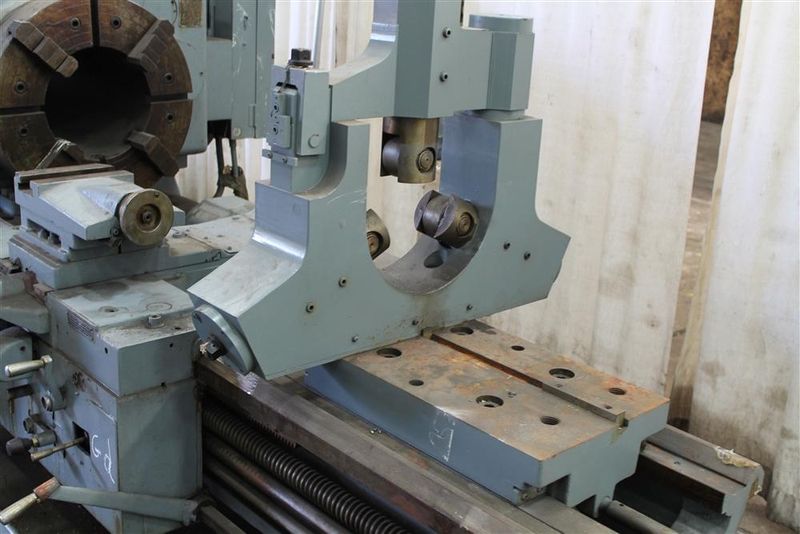 28" X 96" & 240" LODGE & SHIPLEY HOLLOW SPINDLE ENGINE LATHE, 12-5/8" HOLE: #10924